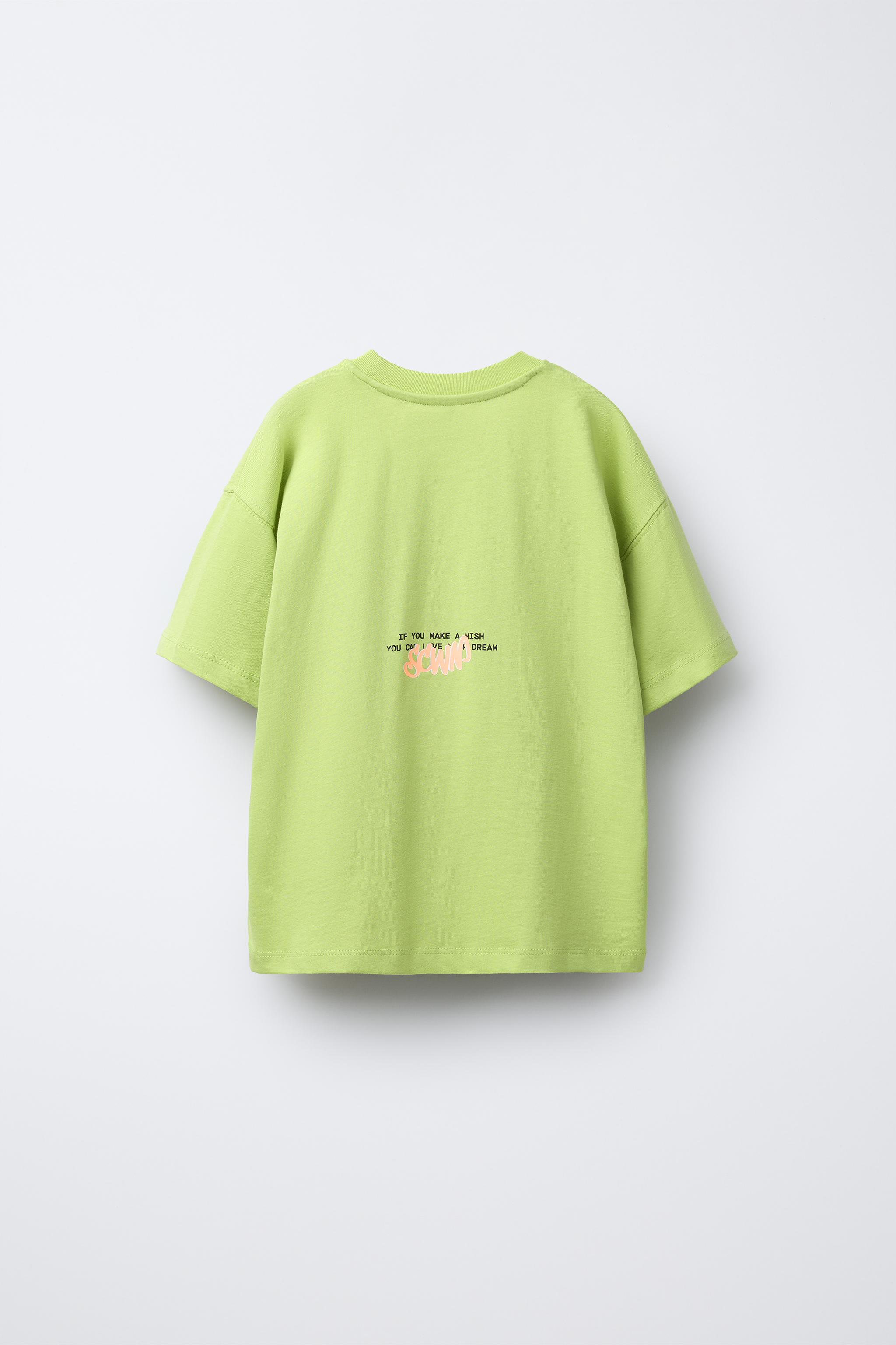 FLOCKED GRAFFITI T-SHIRT